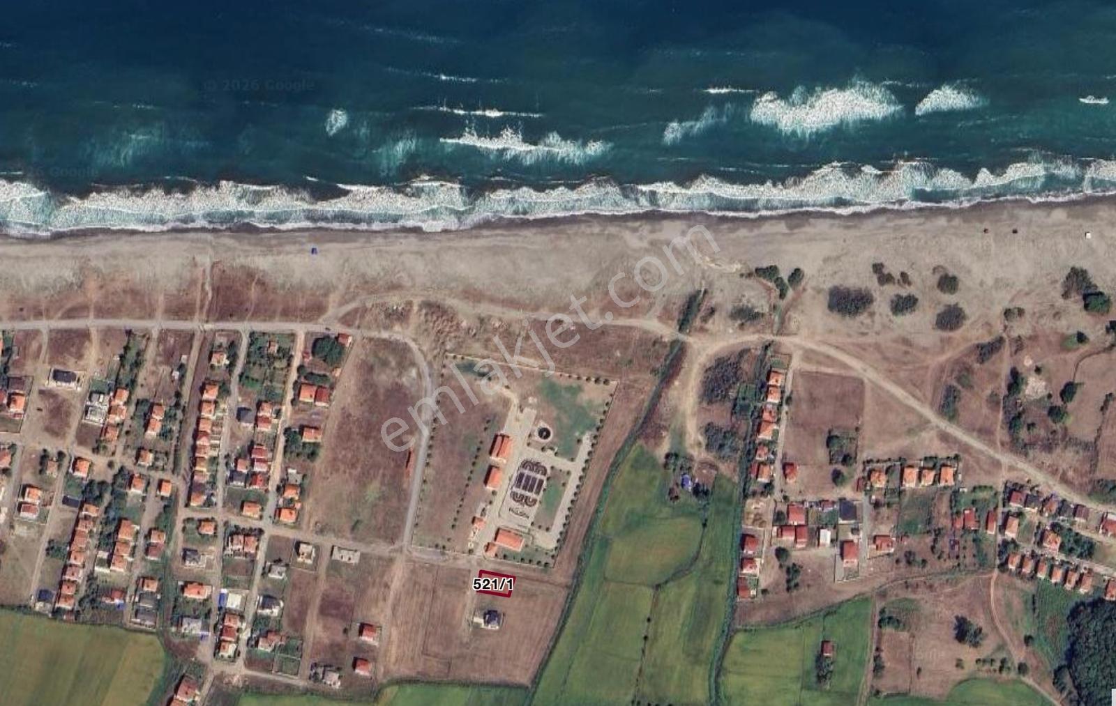 Hisardan Kozköyde Denize 200 Metre 405 M² Köşebaşı Fırsat Arsa — fotoğraf 3