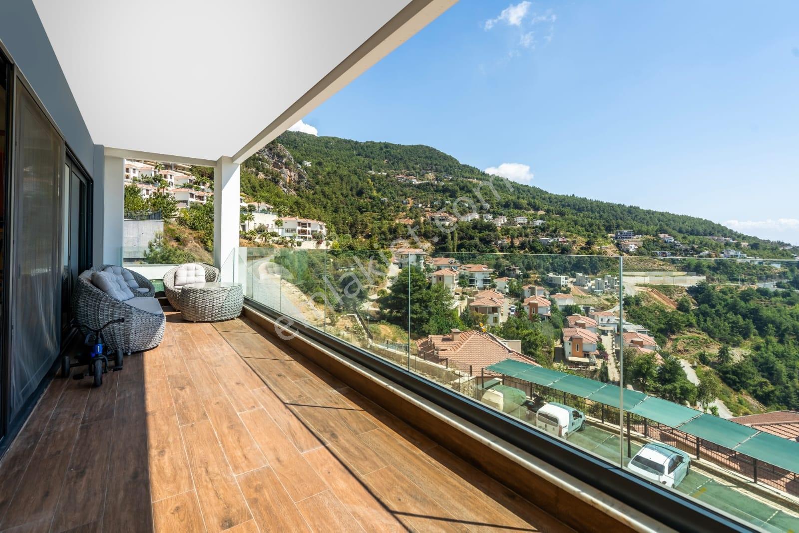 Alanya'nın Zirvesinde Deniz Manzaralı 4+1 Müstakil Yaşam — fotoğraf 22