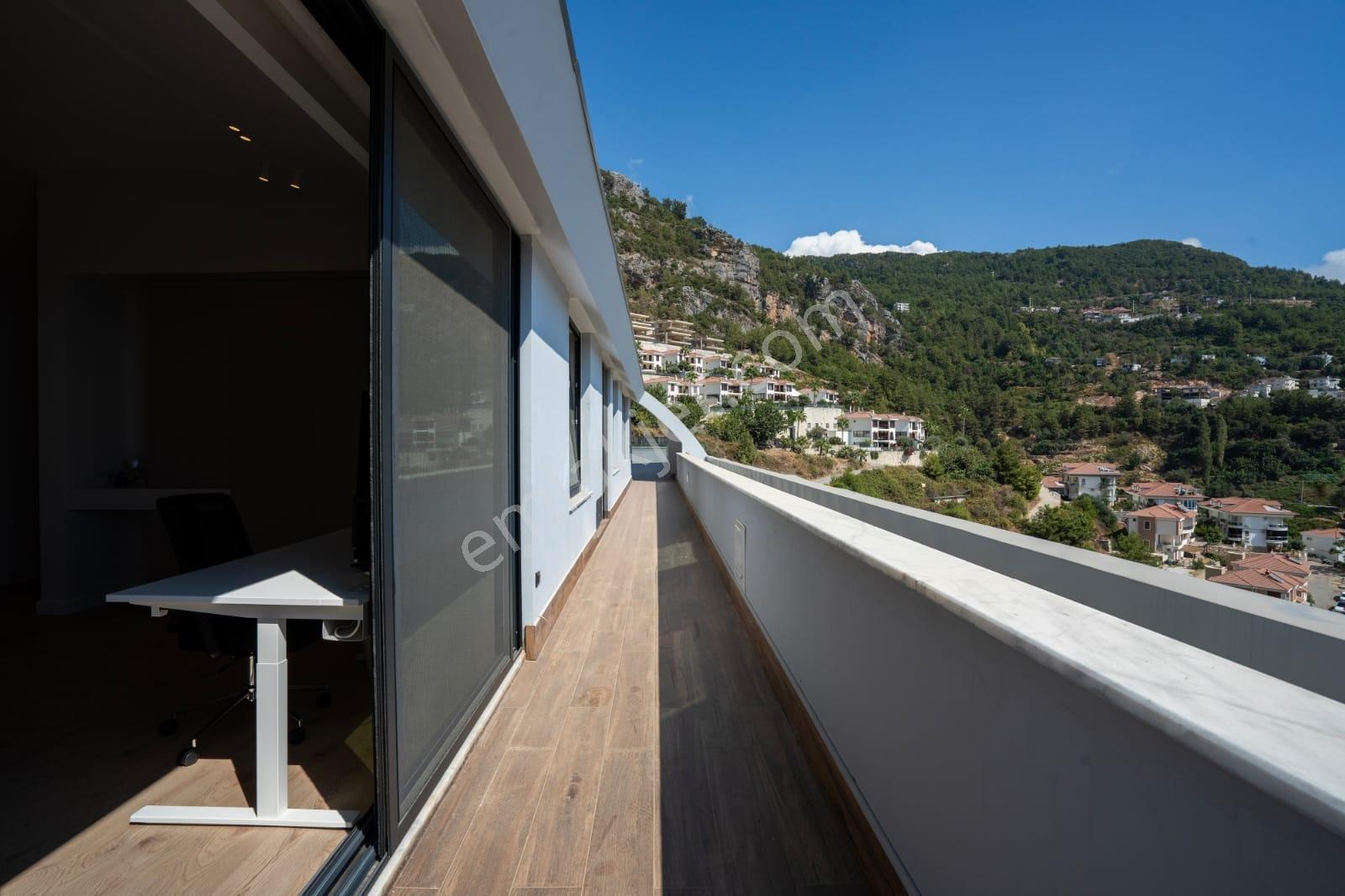 Alanya'nın Zirvesinde Deniz Manzaralı 4+1 Müstakil Yaşam — fotoğraf 28