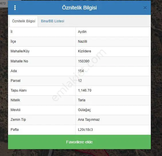 Nazilli Kızıldere’de Yola Cephali 1.146 M² Zeytinlik — fotoğraf 3