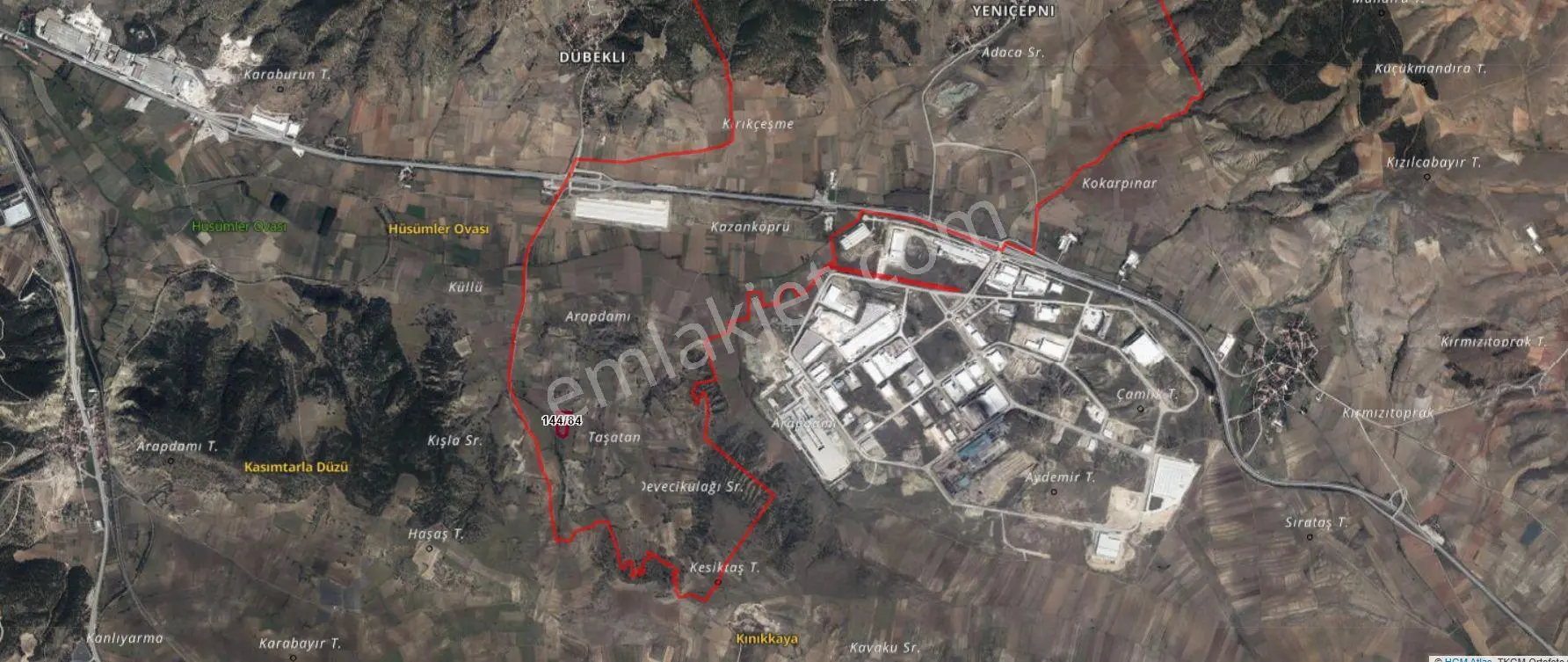 Organize Sanayi Yakını Satılık 11900 M² Tarla — fotoğraf 2