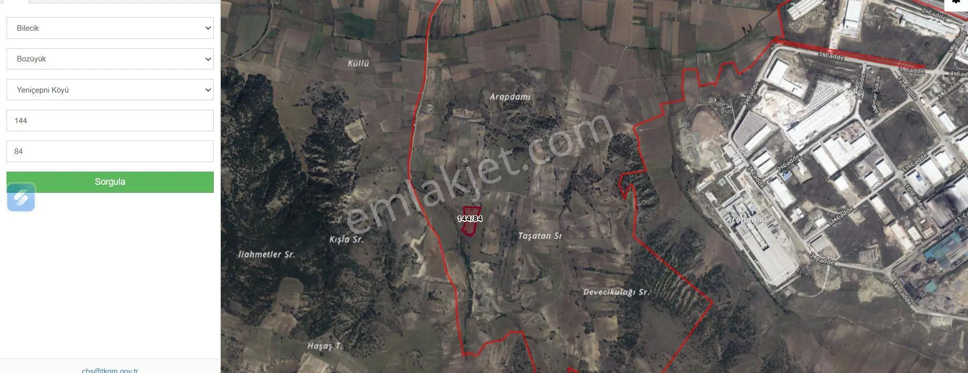 Organize Sanayi Yakını Satılık 11900 M² Tarla — fotoğraf 5
