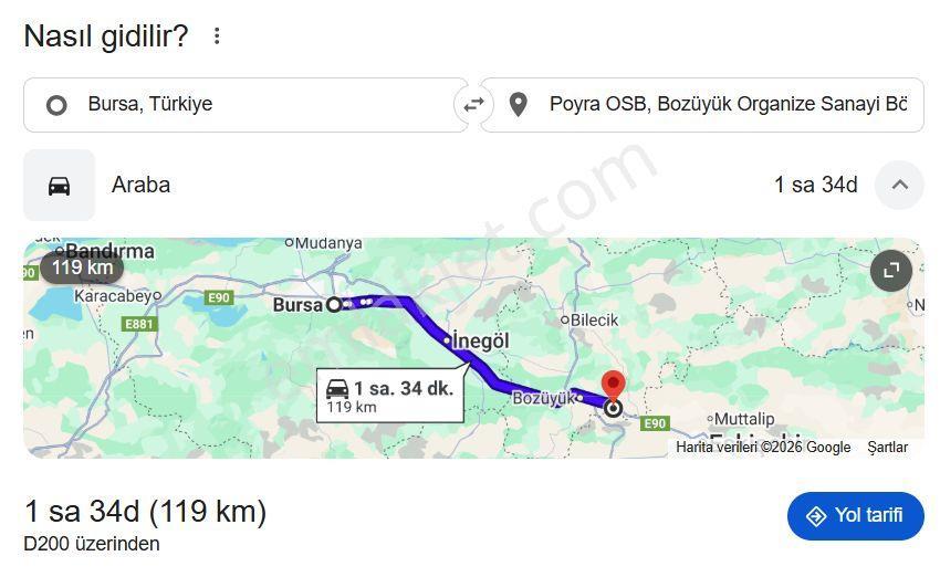 Organize Sanayi Yakını Satılık 11900 M² Tarla — fotoğraf 9
