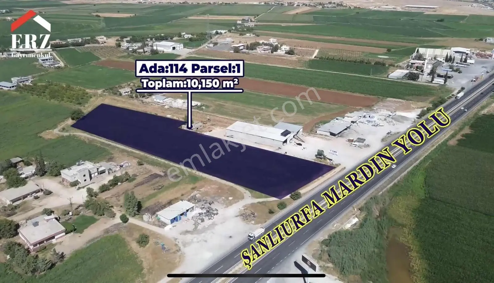 Erzden Şanlıurfa Haliliyede Yola Cepheli 10.150 M² Satılık Ara — fotoğraf 19