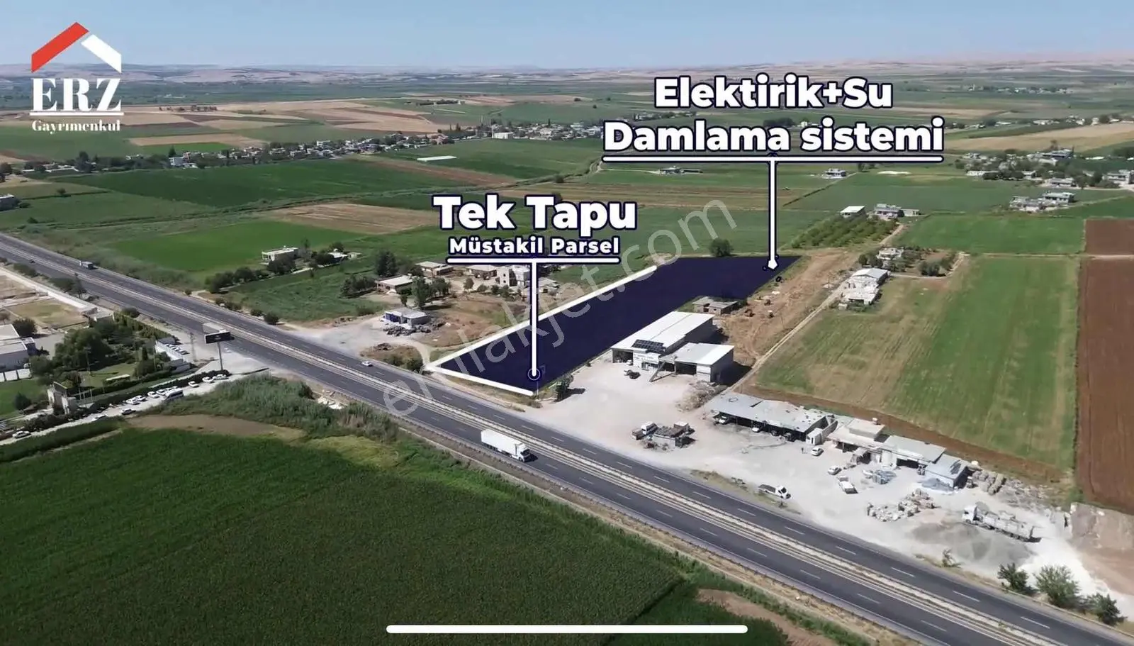 Erzden Şanlıurfa Haliliyede Yola Cepheli 10.150 M² Satılık Ara — fotoğraf 22