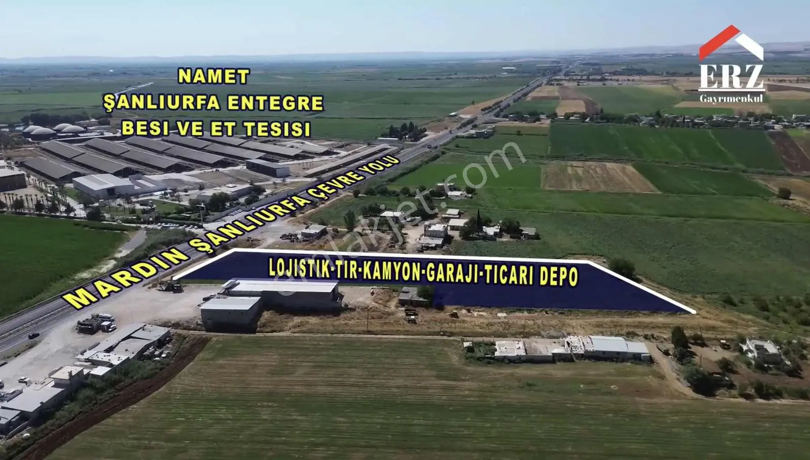 Erzden Şanlıurfa Haliliyede Yola Cepheli 10.150 M² Satılık Ara — fotoğraf 23