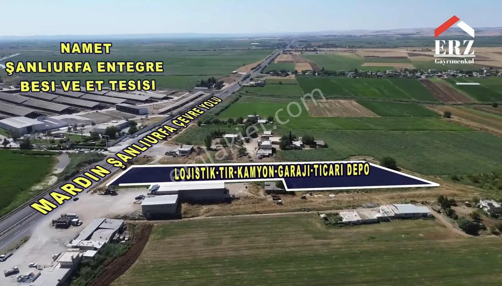 Erzden Şanlıurfa Haliliyede Yola Cepheli 10.150 M² Satılık Ara — fotoğraf 24
