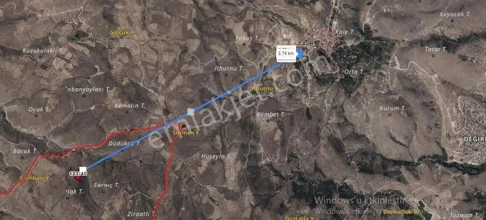 Kırker'den Kocatepe-zafer 15.343m² Satılık Kupon Tarla Bahçe ! — fotoğraf 3