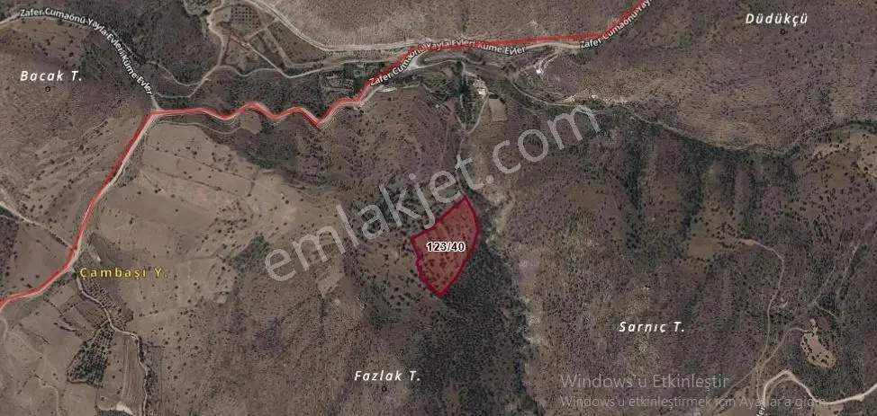 Kırker'den Kocatepe-zafer 15.343m² Satılık Kupon Tarla Bahçe ! — fotoğraf 5