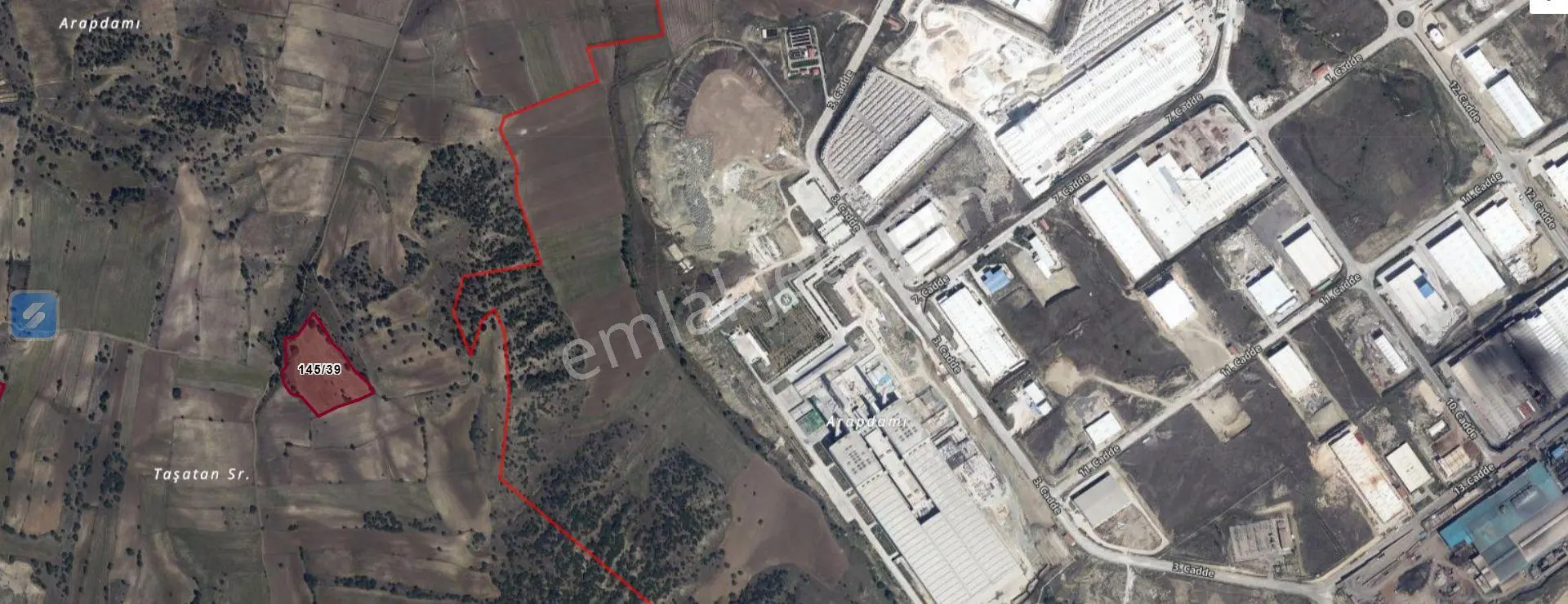 Organize Sanayi Yakını Satılık 16089 M² Tarla — fotoğraf 4