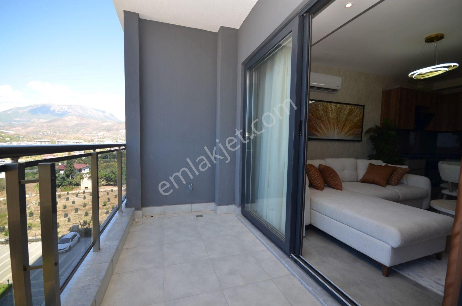 Alanya Demirtaş'ta Deniz Ve Havuz Manzaralı Mobilyalı 1+1 Daire — fotoğraf 17