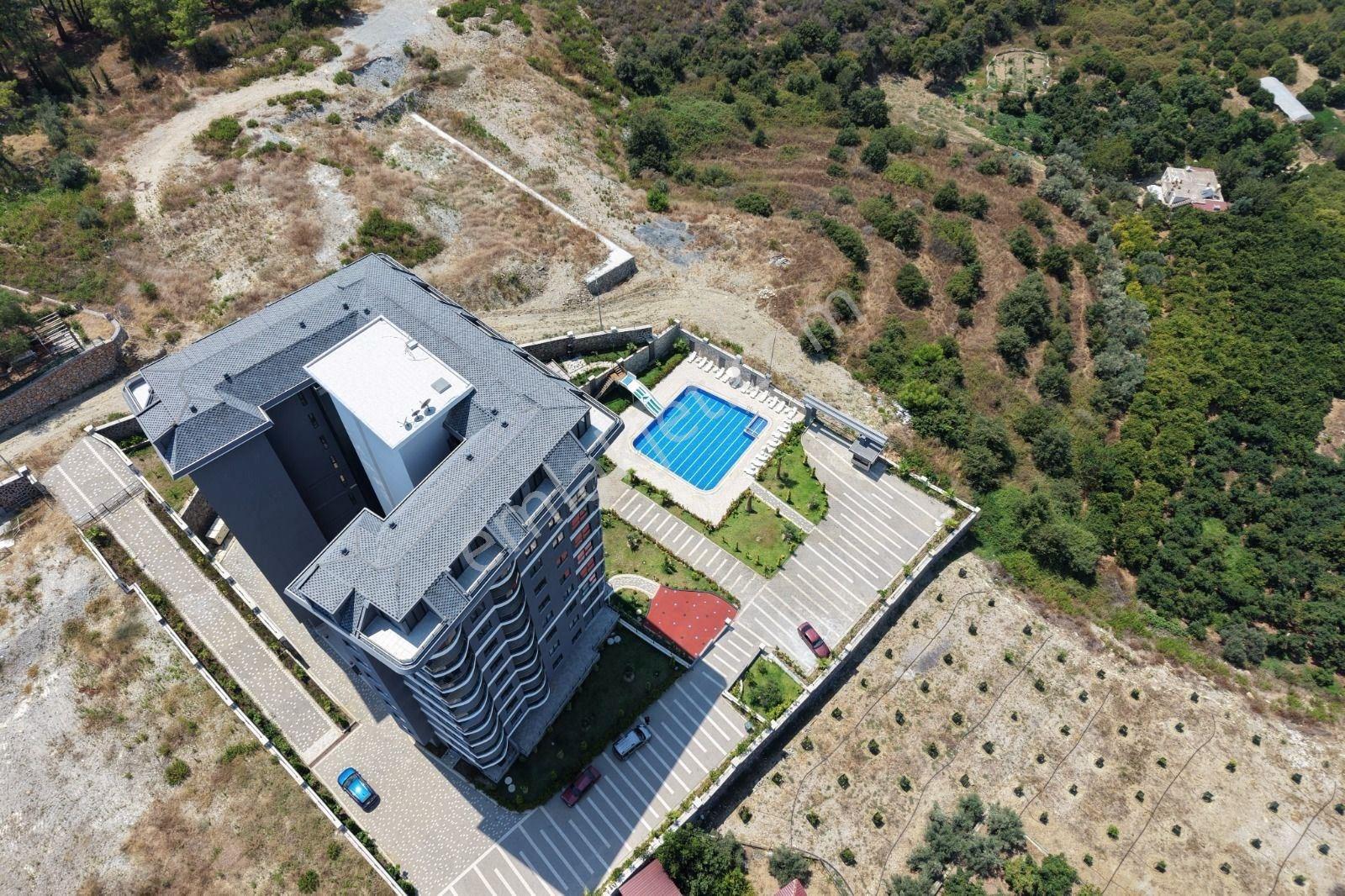 Alanya Demirtaş'ta Deniz Ve Havuz Manzaralı Mobilyalı 1+1 Daire — fotoğraf 25