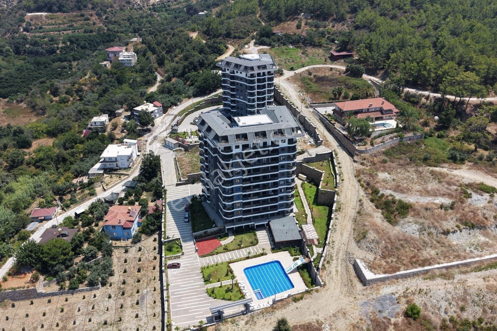 Alanya Demirtaş'ta Deniz Ve Havuz Manzaralı Mobilyalı 1+1 Daire — fotoğraf 26