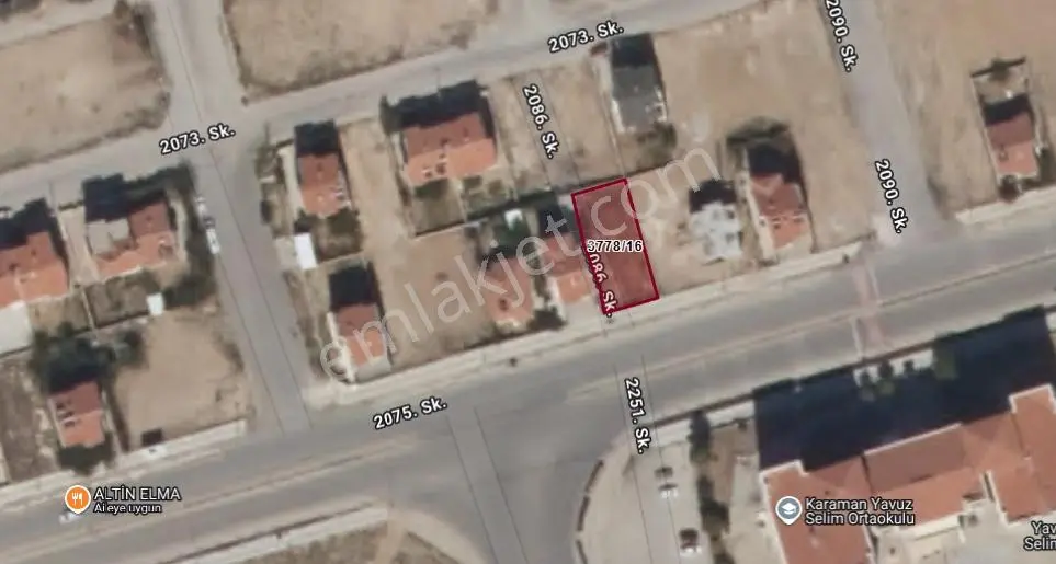 Karaman Merkez'de 320m² 2 Kat İmarlı, Fırsat Arsa! — fotoğraf 2