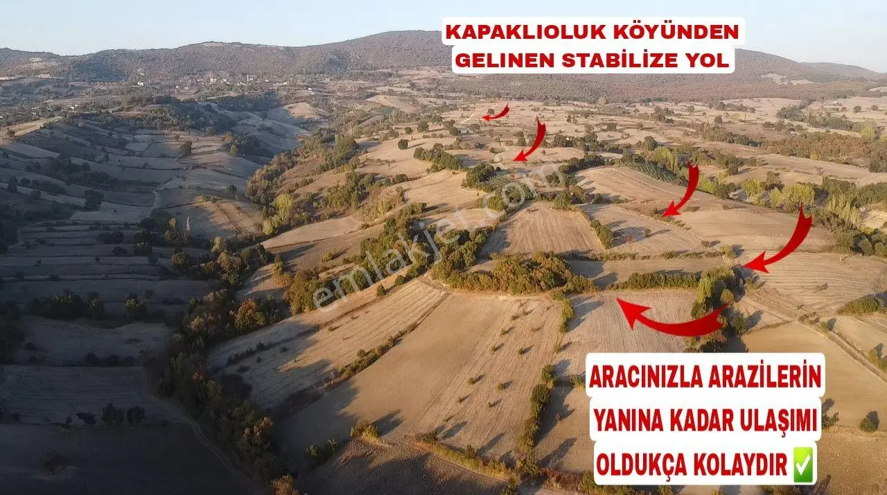Bursa M.k.paşa Kapaklıoluk Köyünde Satılık 14.700 M2 Dut Bahçesi — fotoğraf 4