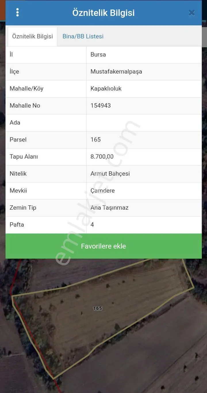 Bursa M.k.paşa Kapaklıoluk Köyünde Satılık 14.700 M2 Dut Bahçesi — fotoğraf 7