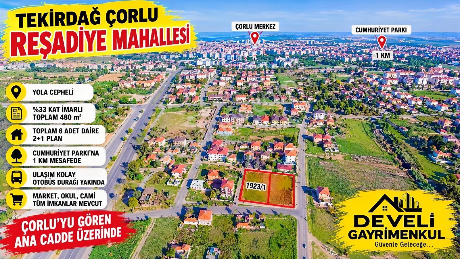 Reşadiye Mahallesinde Kaçırılmayacak Arsa