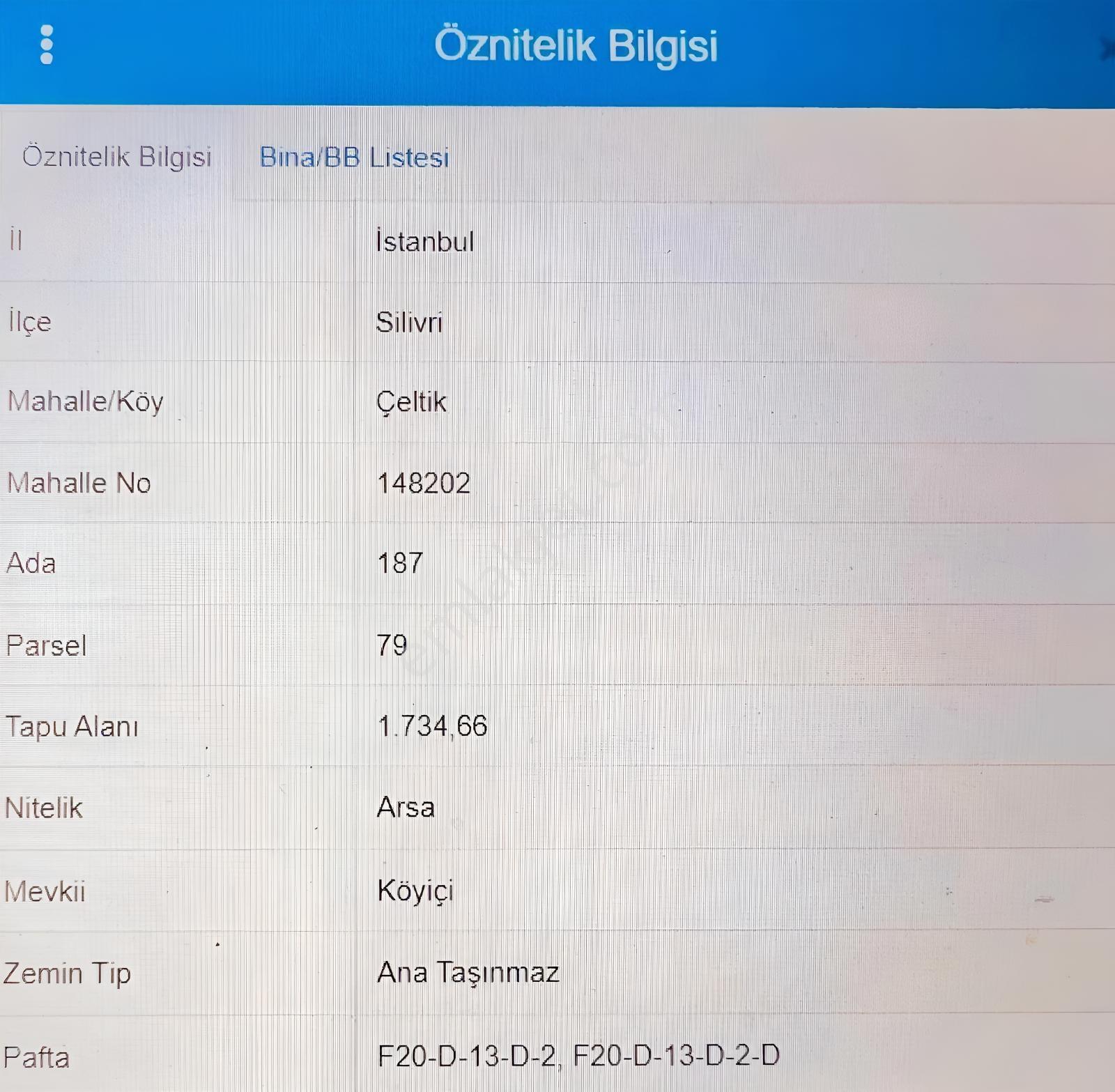 Silivri Çeltik Mahallesi'nde Satılık 1734 M² Konut İmarlı Arsa — fotoğraf 4