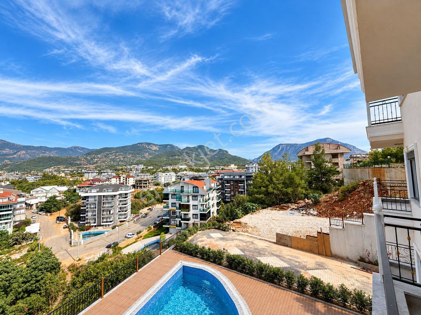 Alanya Oba 1+1 Muhtşem Doğa Manzaraı Satılık Geniş Daire — fotoğraf 4