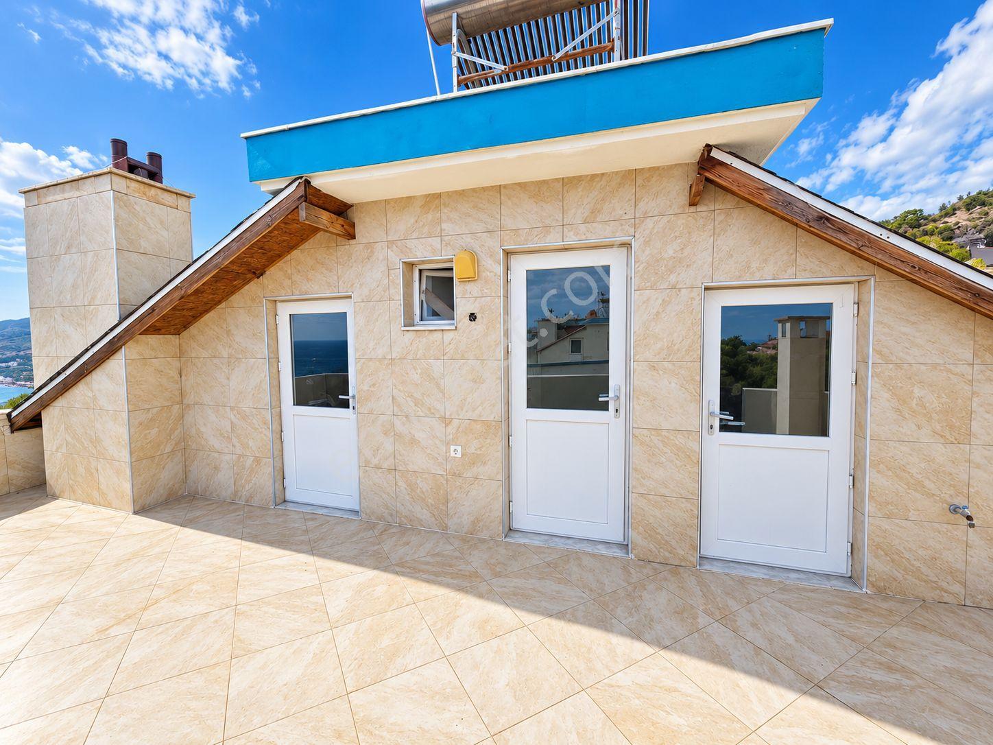 Karaburunda Denize 600 M | 466 M² Bahçeli | Manzaralı 6+1 Villa — fotoğraf 29