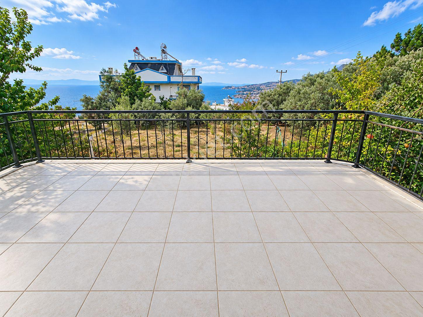 Karaburunda Denize 600 M | 466 M² Bahçeli | Manzaralı 6+1 Villa — fotoğraf 30