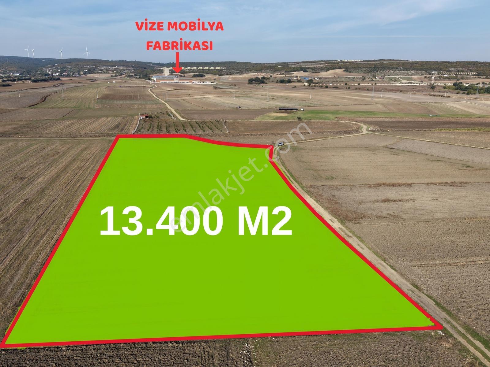 Okçular Köyünde Anayola Yakın 13.400 M2 Tek Tapu Satılık Tarla