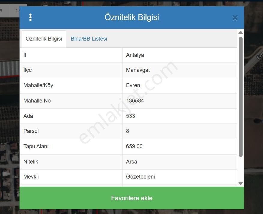 Manavgat Evrenseki Mahallesi'nde 659 M2 Satılık Arsa — fotoğraf 15