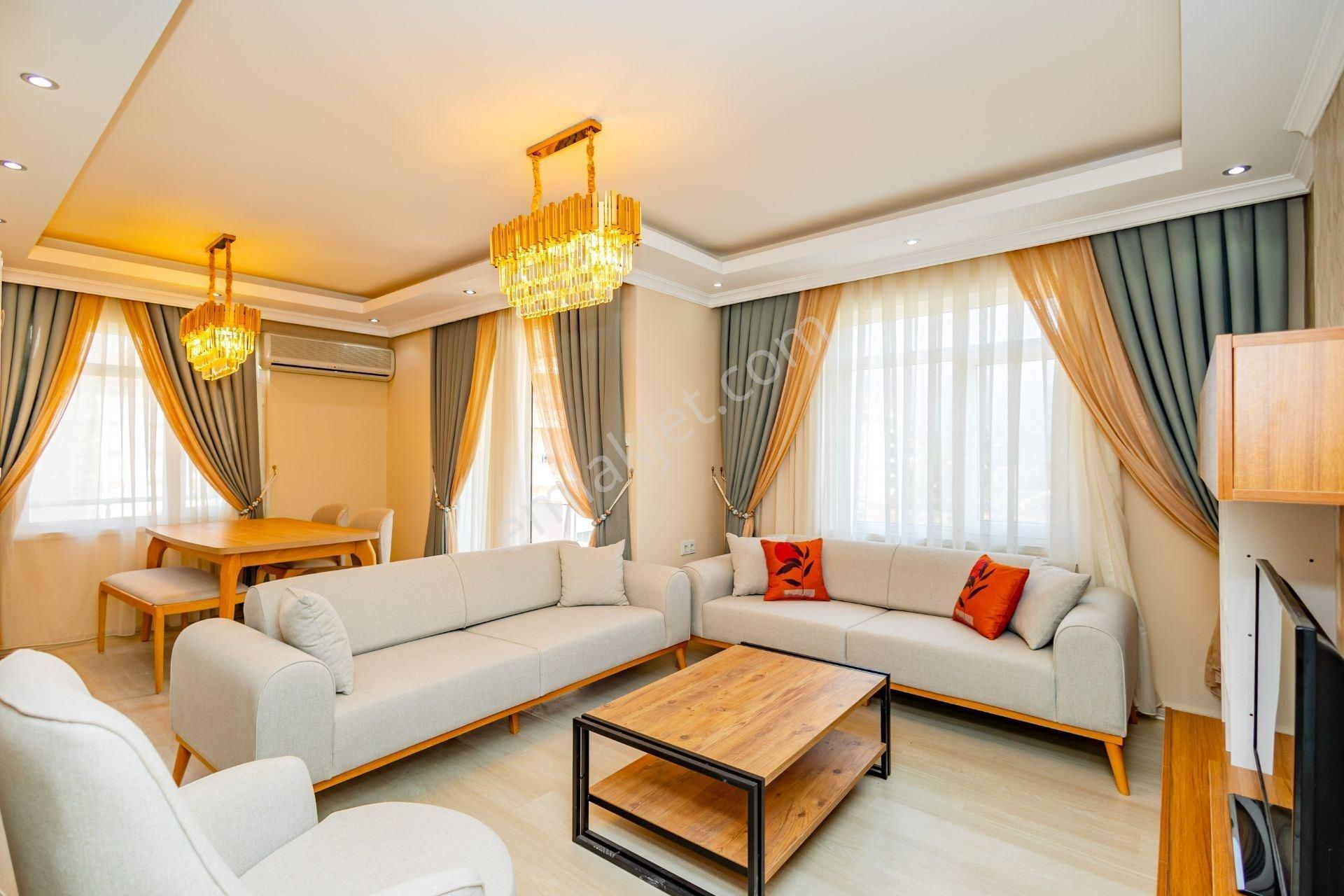 Alanya Kestel 1+1 Satılık Full Mobilyalı Lüx Eşyalı Deniz Manzaralı Daire