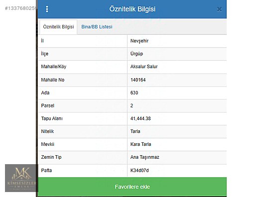 Kimsesizler Emlaktan Enerji Ve Çiftlik Yapmaya Uygun Tarla — fotoğraf 2