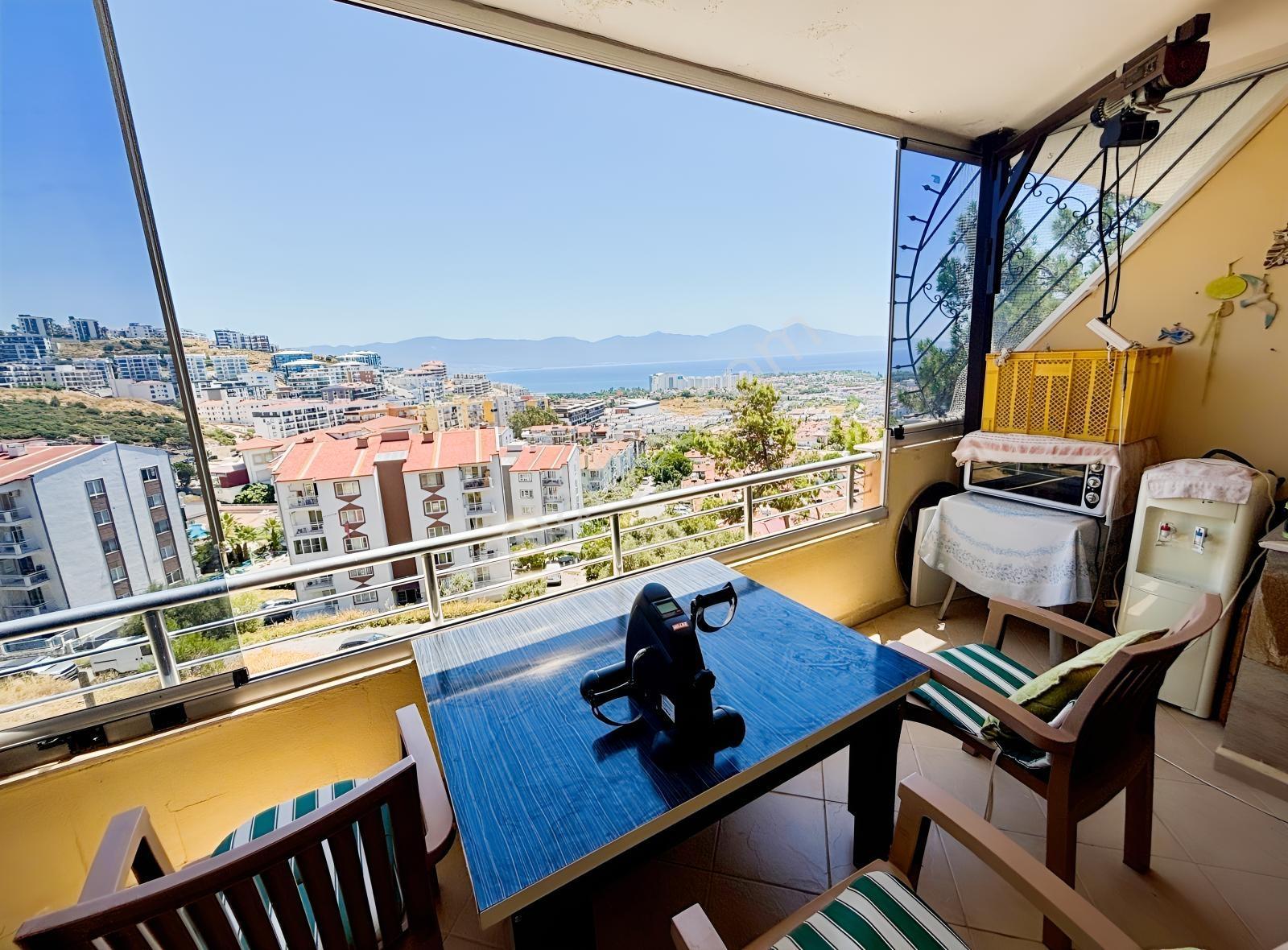 Kuşadası Kadınlar Denizi'nde Satılık Full Deniz Manzaralı 3+2 — fotoğraf 9