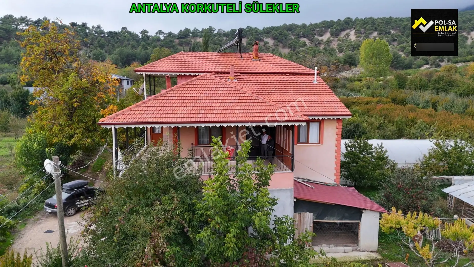 Antalya Korkuteli Sülekler De Satılık Müstakil Ev Ev 2 Katlı 250m2 . 5+1 Arazi 820m2 — fotoğraf 2