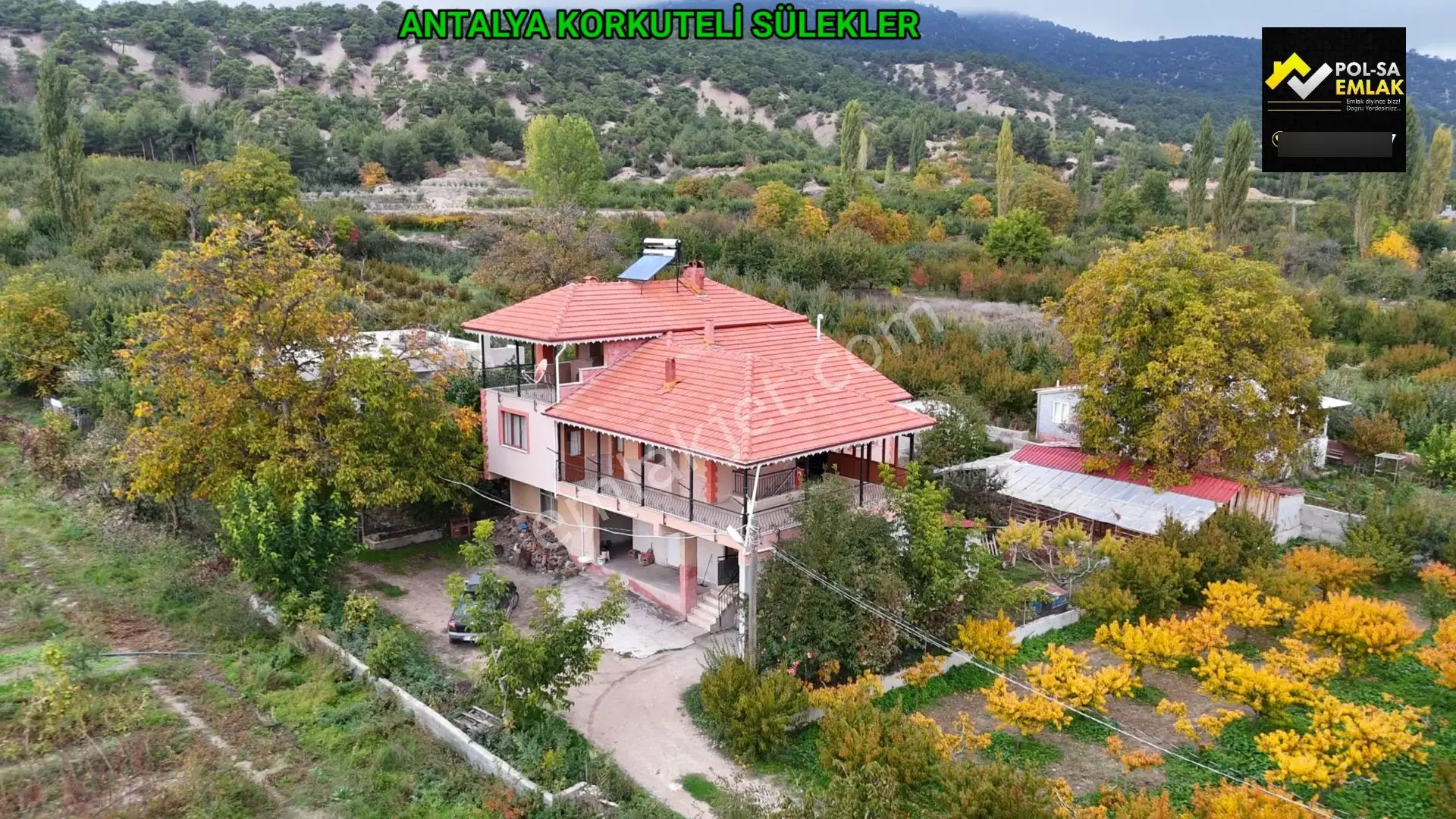 Antalya Korkuteli Sülekler De Satılık Müstakil Ev Ev 2 Katlı 250m2 . 5+1 Arazi 820m2 — fotoğraf 5