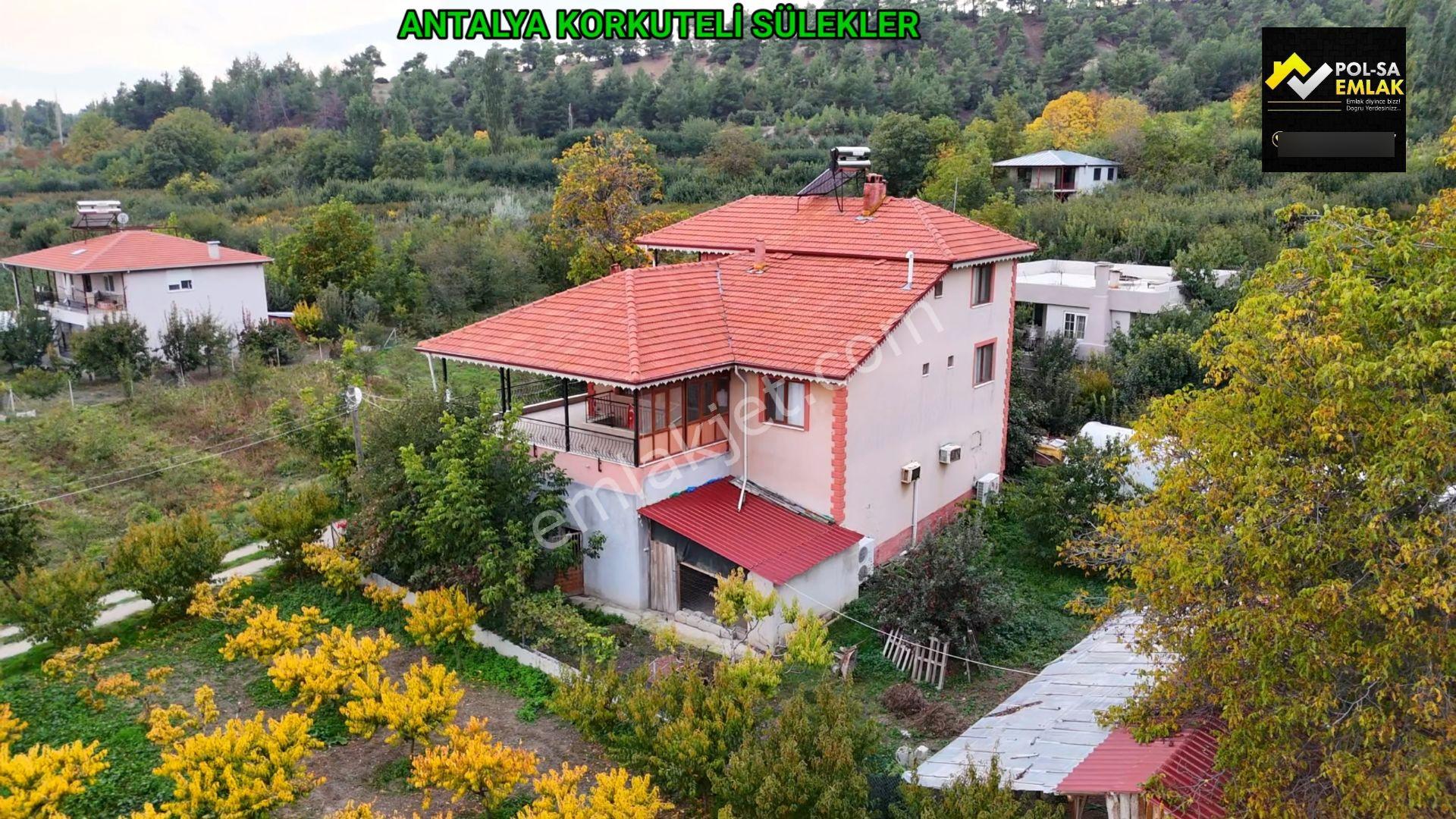 Antalya Korkuteli Sülekler De Satılık Müstakil Ev Ev 2 Katlı 250m2 . 5+1 Arazi 820m2 — fotoğraf 8