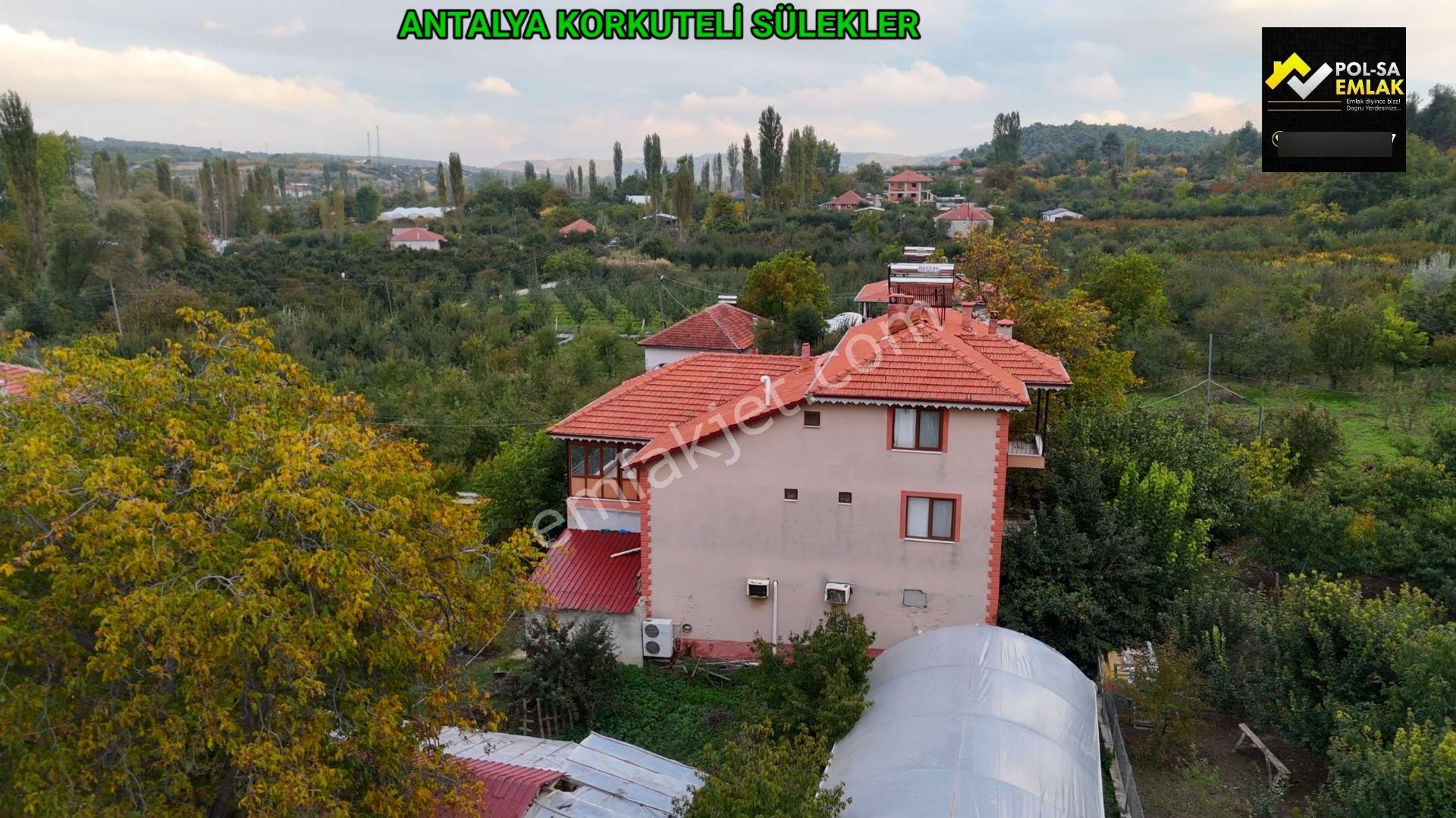 Antalya Korkuteli Sülekler De Satılık Müstakil Ev Ev 2 Katlı 250m2 . 5+1 Arazi 820m2 — fotoğraf 9