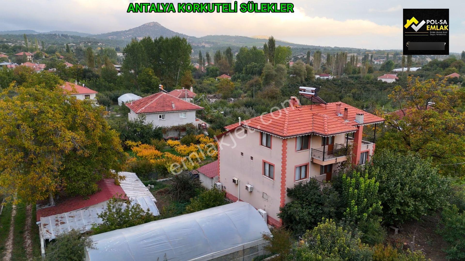 Antalya Korkuteli Sülekler De Satılık Müstakil Ev Ev 2 Katlı 250m2 . 5+1 Arazi 820m2 — fotoğraf 10