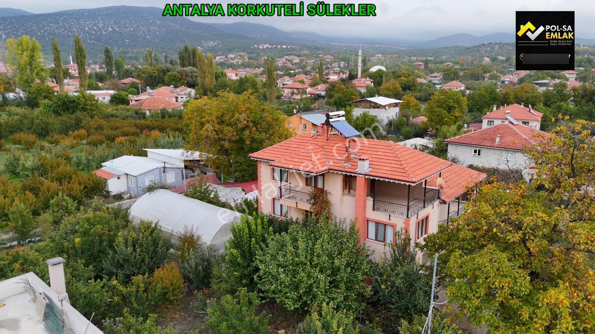 Antalya Korkuteli Sülekler De Satılık Müstakil Ev Ev 2 Katlı 250m2 . 5+1 Arazi 820m2 — fotoğraf 11