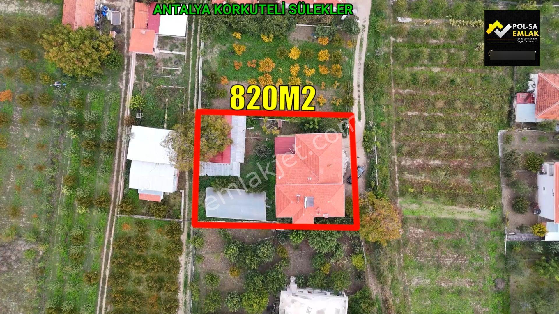 Antalya Korkuteli Sülekler De Satılık Müstakil Ev Ev 2 Katlı 250m2 . 5+1 Arazi 820m2 — fotoğraf 34