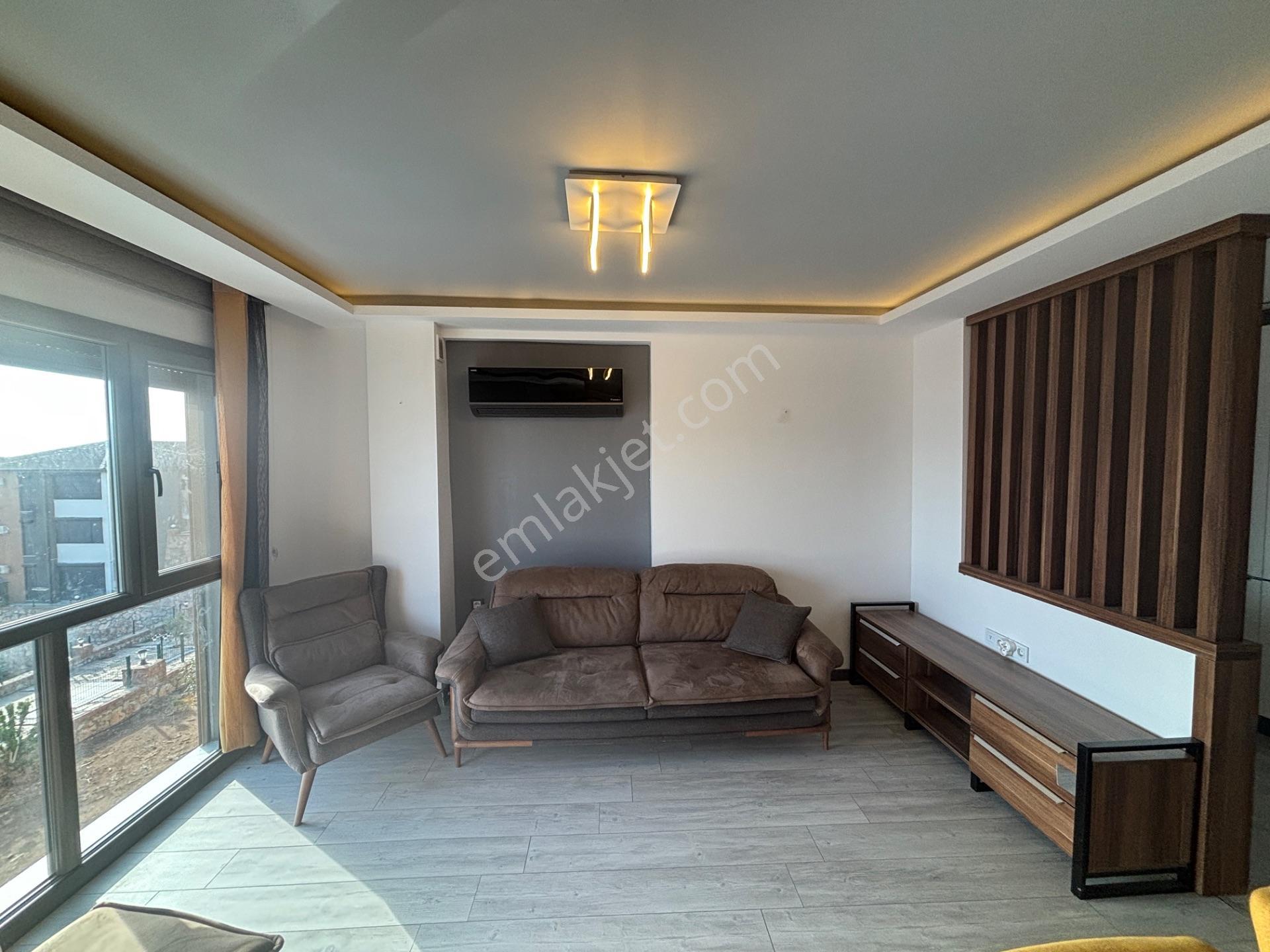 Akbük’te Full Deniz Manzaralı Havuzlu Sitede Satılık Eşyalı 2+1 Daire — fotoğraf 11