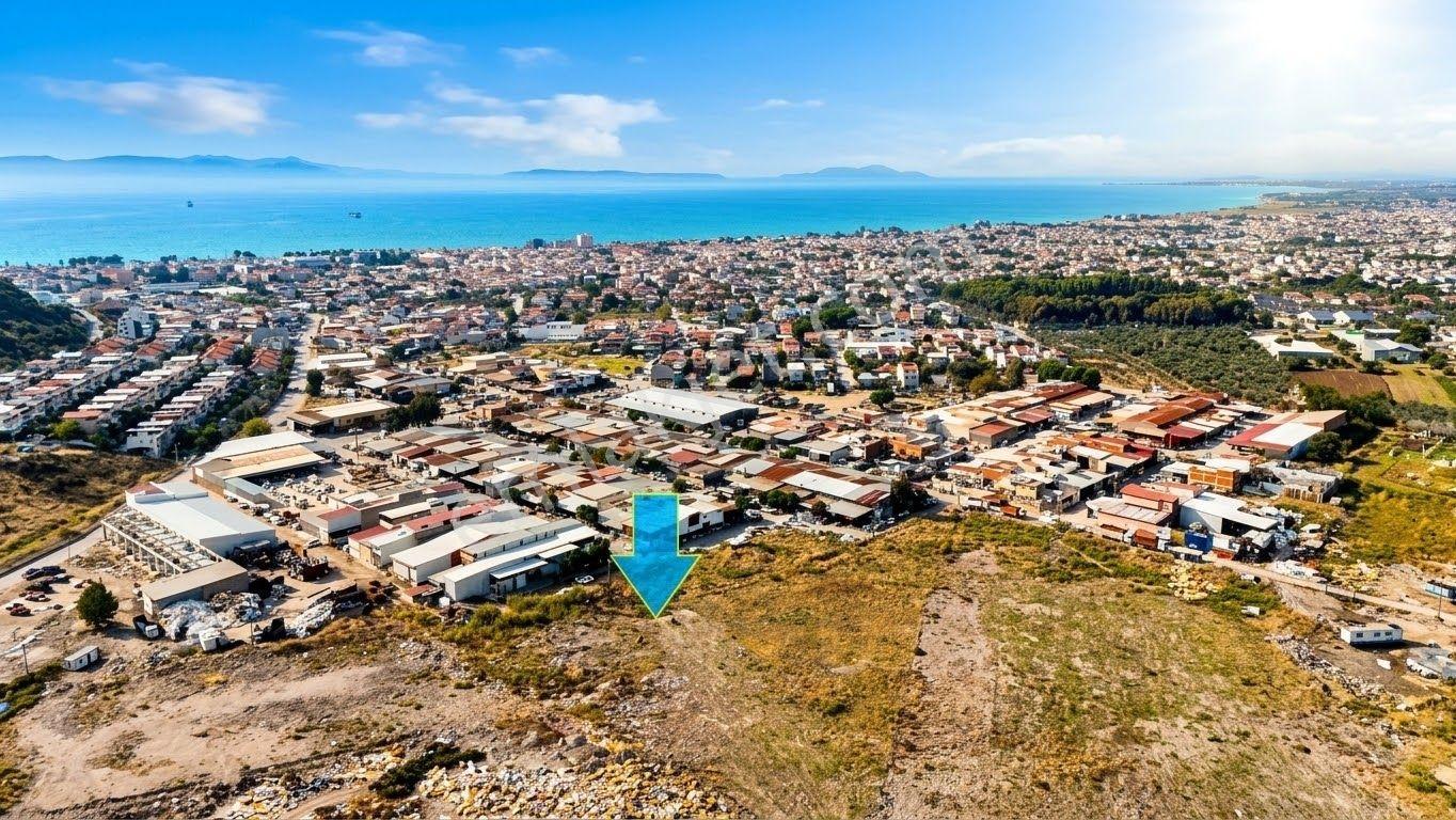 Dikili'de Yatırım Fırsatı.. Gelişen Bölgede Sanayi İmarlı Arsa! — fotoğraf 2