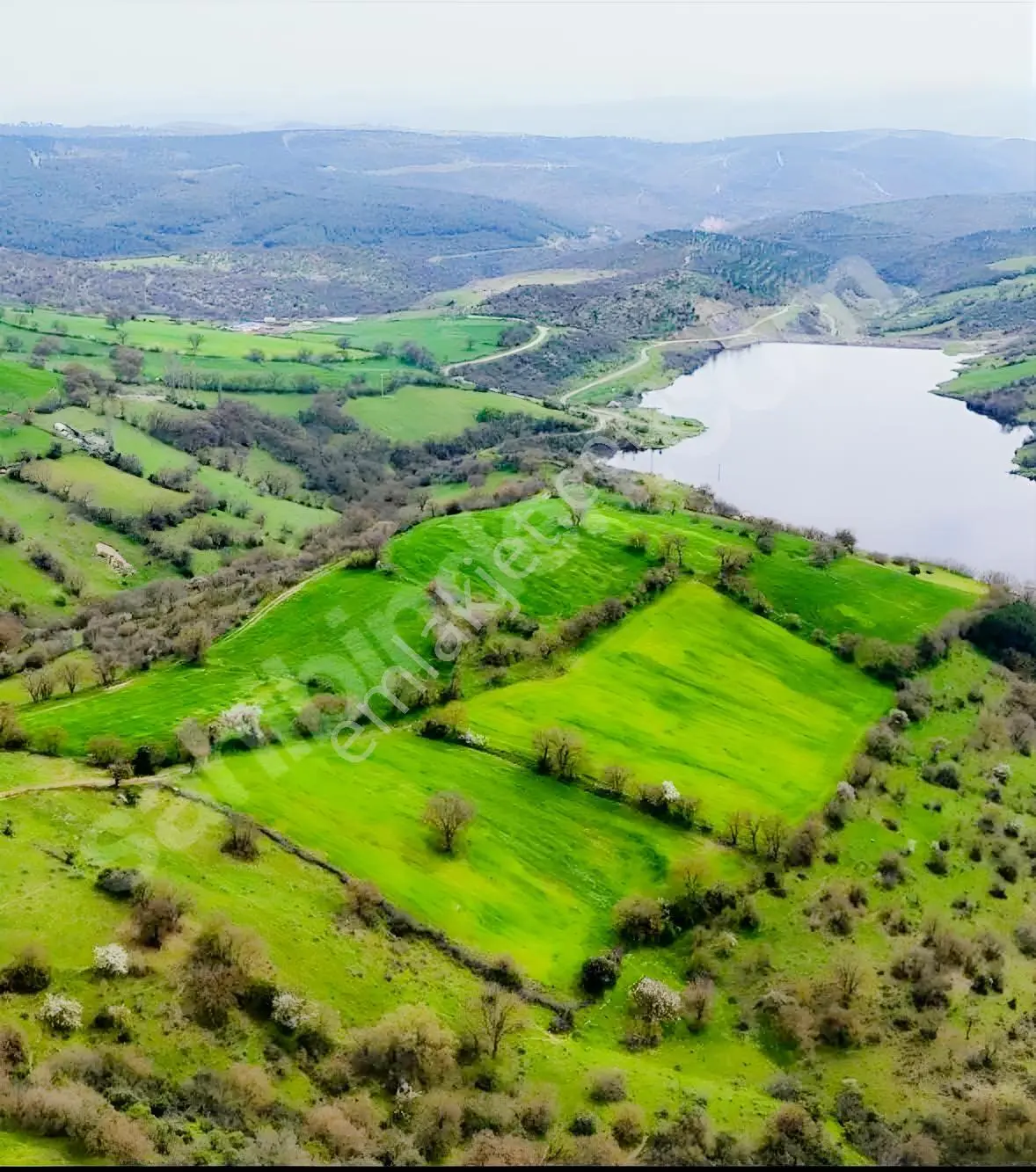 Balcity-balıkesir Dereköyde Gölet Manzaralı 2 Parsel 3.586 M² — fotoğraf 9
