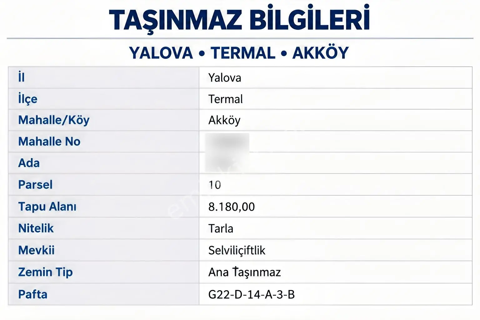 Yalova Akköyde İmar Sınırında 8.180 M² Müstakil Tapulu Arazi — fotoğraf 2
