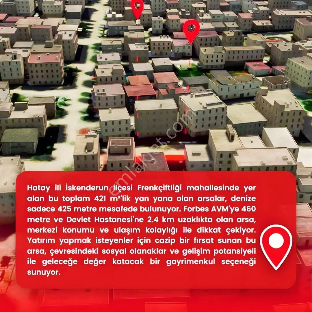 Rw Nova'dan Kaymakamlık Caddesinde Satılık Arsa — fotoğraf 2