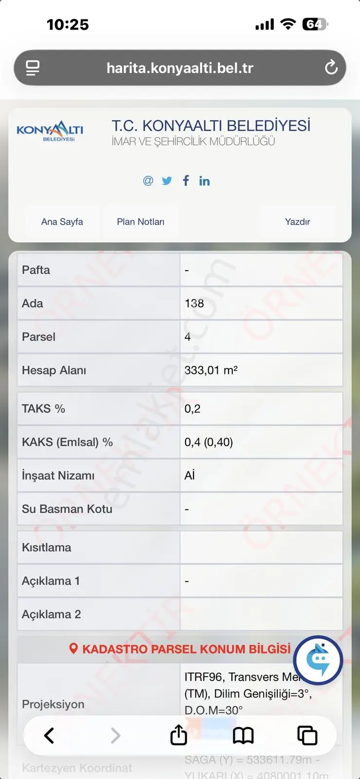 Yatırımlık Geyikbayırı Mahallesinde Arsa — fotoğraf 2
