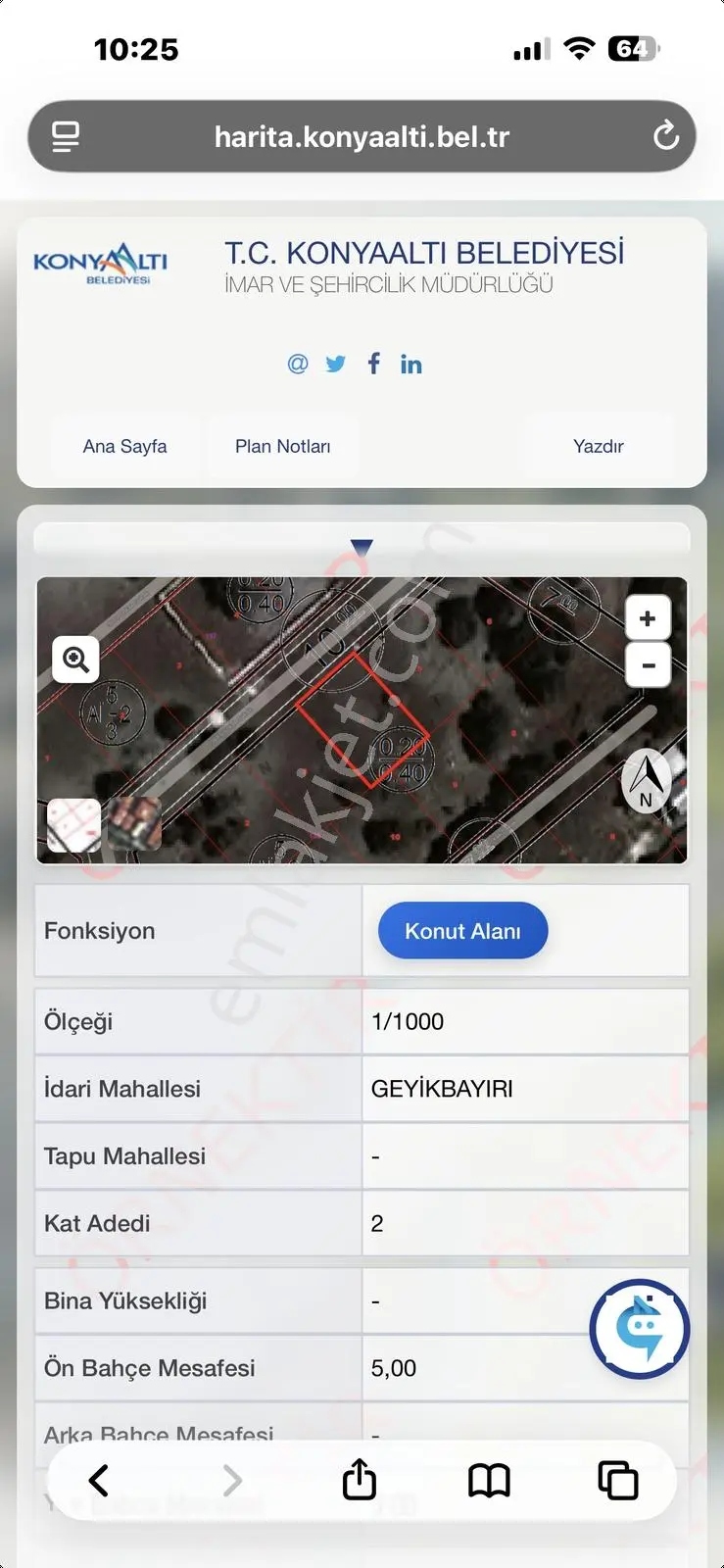 Yatırımlık Geyikbayırı Mahallesinde Arsa — fotoğraf 3