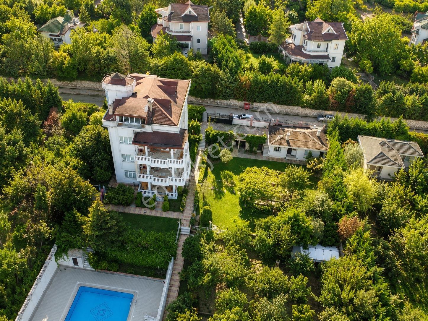 Çatalca İzzettin'de 4013m² Arsalı, Havuzlu, 14 Odalı Süper Villa — fotoğraf 2