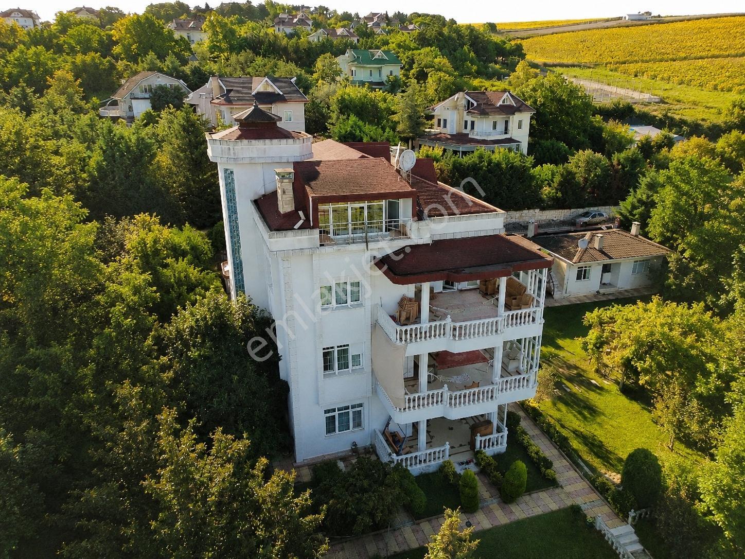 Çatalca İzzettin'de 4013m² Arsalı, Havuzlu, 14 Odalı Süper Villa — fotoğraf 3