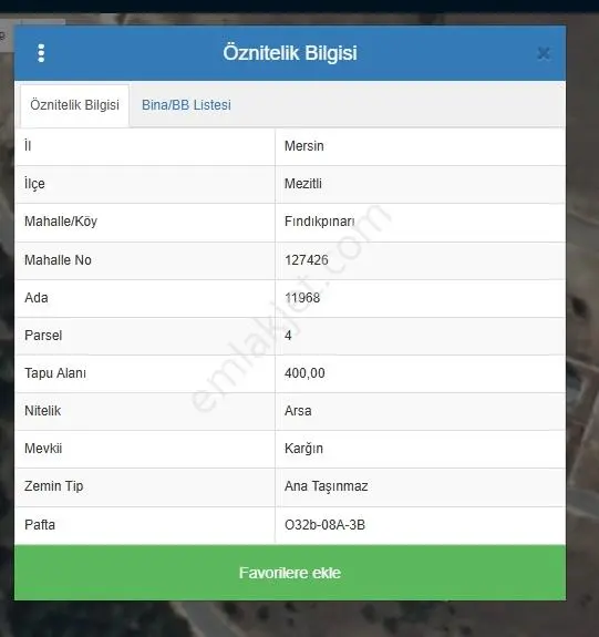 Mezitli Fındıkpınarında Villalık Cazip 400 Metre Arsa — fotoğraf 3