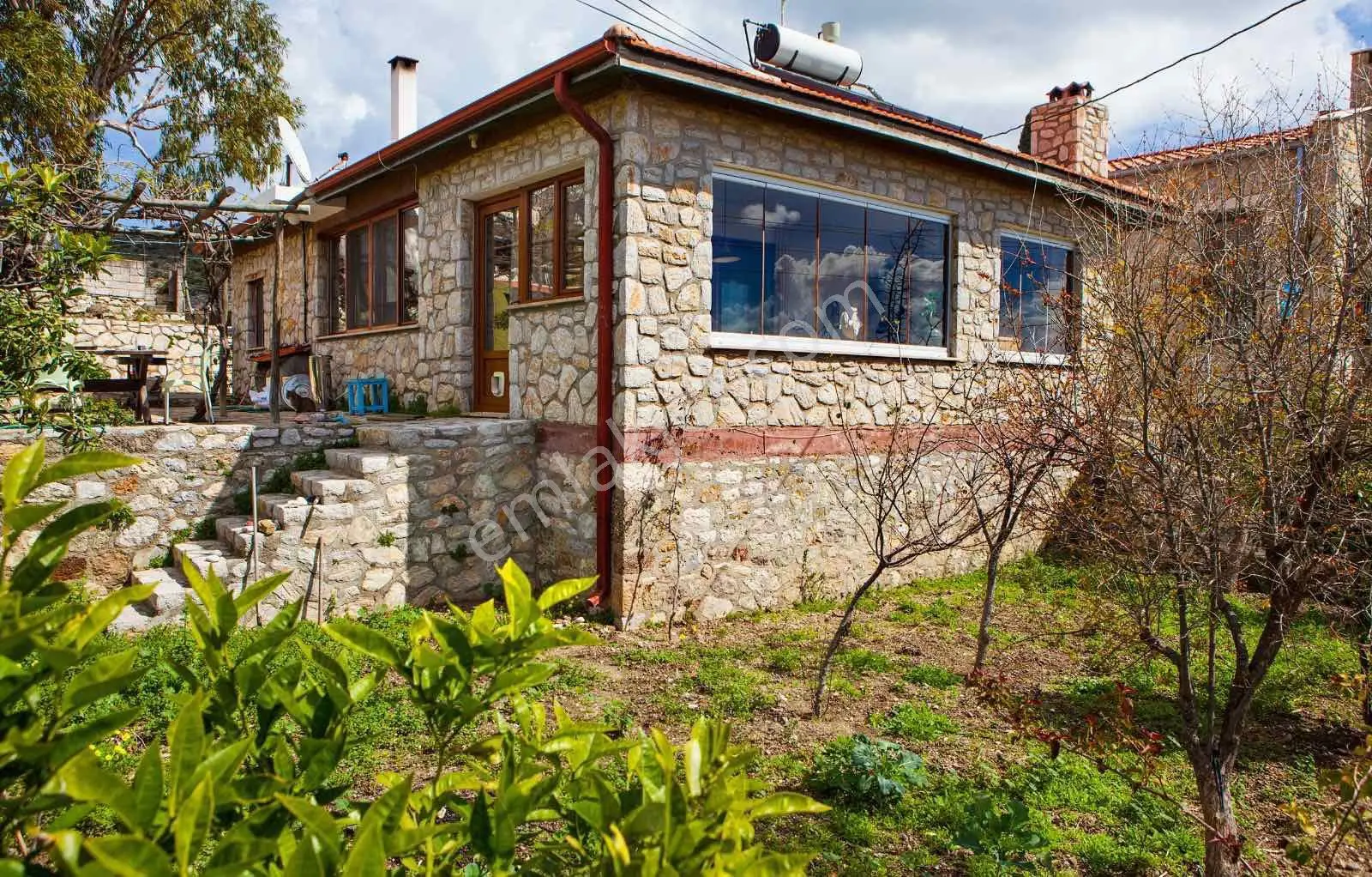 Datça Kızlan'da 2+2 Bahçelı Müstakıl Satılık Taş Ev — fotoğraf 15