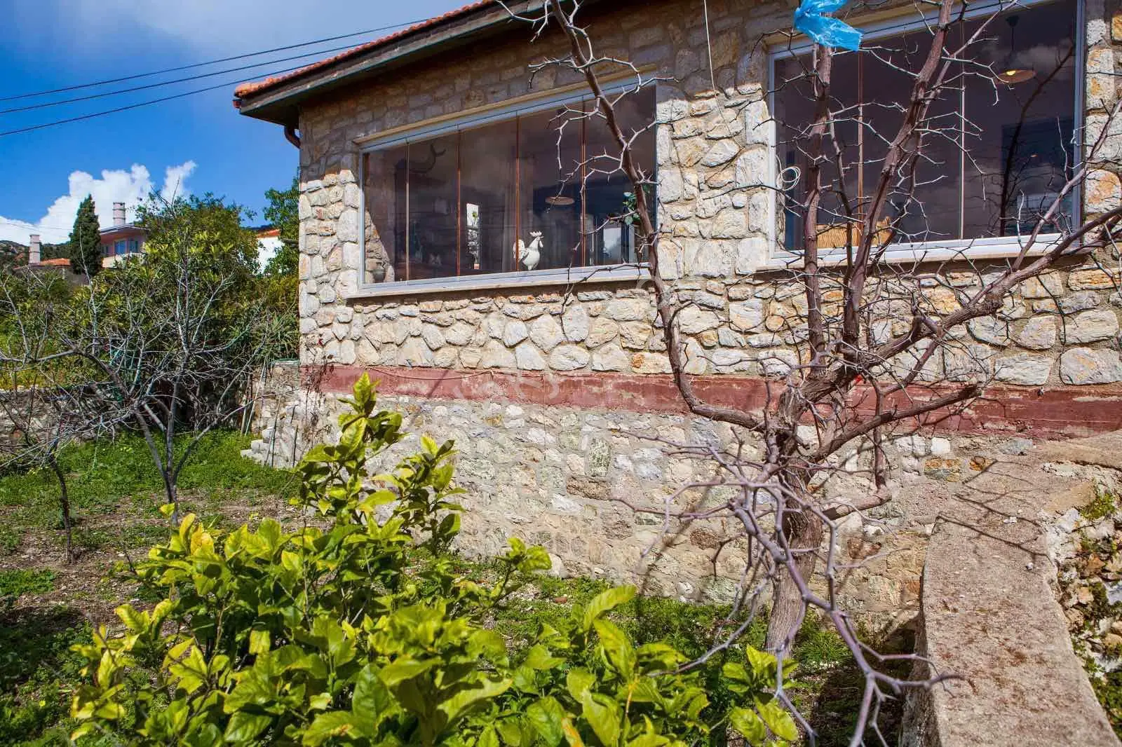 Datça Kızlan'da 2+2 Bahçelı Müstakıl Satılık Taş Ev — fotoğraf 18