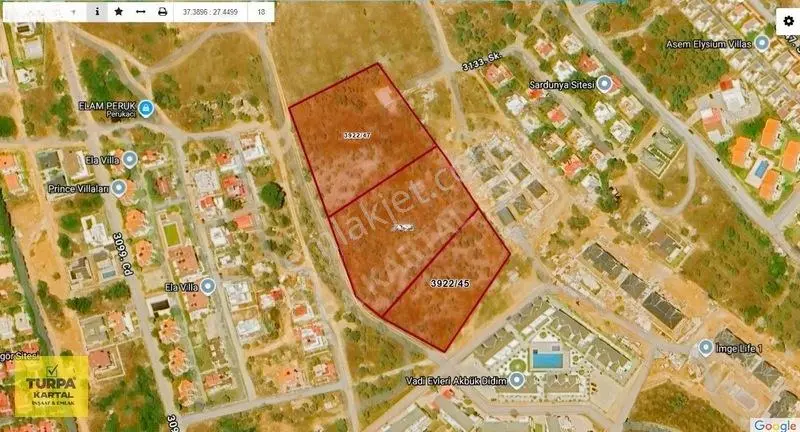 Akbük'Te İmarlı Tarla 6.570 M² Açıklamayı Okuyun Lütfen...